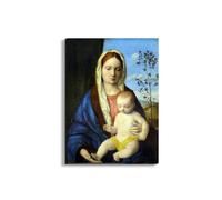 Artopweb EarthArt Plain 80 × 60 cm Tableau fin Art mat anti-réflexe léger prêt à accrocher décoration maison art design italien écologique - Madonna I di Bellini Giovanni