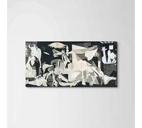 Artopweb EarthArt Total Gloss 50×100 cm Tableau brillant à miroir léger, prêt à accrocher, décoration maison, art design italien écologique - Homage to Pablo - Guernica d'Art Studio