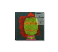 Artopweb EarthArt Total Gloss 50×70 cm | Tableau brillant à miroir, léger et prêt à accrocher | Décoration de la maison Art Design Italien Eco-Friendly - Homage to Paul Klee - Actor's Mask di Art