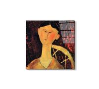 Artopweb EarthArt Total Gloss 50×70 cm | Tableau brillant à miroir, léger et prêt à accrocher | Décoration de la maison Art Design Italien Eco-Friendly - Portrait of Beatrice Hastings de My Store