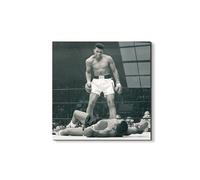 Artopweb EarthArt Total Gloss 50×70 cm | Tableau brillant à miroir, léger et prêt à accrocher | Décoration de la maison Art Design Italien Eco-Friendly - Muhammad Alì di My Store