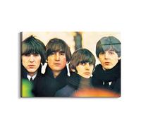 Artopweb EarthArt Total Gloss 53 × 80 cm Tableau brillant à miroir léger, prêt à accrocher, décoration maison, art design italien écologique - Homage to The Beatles Horizontal par Art Studio