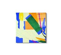 Artopweb EarthArt Total Gloss 58 × 58 cm Tableau brillant à miroir léger, prêt à accrocher, décoration maison, art design italien écologique - Homage to Matisse - Memory Of Oceania par Art Studio