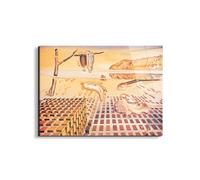 Artopweb EarthArt Total Gloss 58 x 78 cm Tableau brillant à miroir léger prêt à accrocher écologique - Homage to Salvador - The disintegration of the dersistence of memory