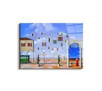 Artopweb EarthArt Total Gloss 58 x 78 cm Tableau brillant à miroir léger prêt à accrocher écologique - Homage to Rafal - Radical Transformation Of Symbols, 2002"