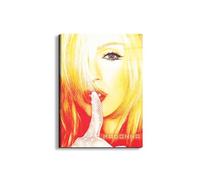 Artopweb EarthArt Total Gloss 78×58 cm Tableau brillant à miroir léger, prêt à accrocher, décoration de la maison, art design italien écologique - Homage to Madonna Iconic par Art Studio