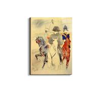 Artopweb EarthArt Total Gloss 80 × 60 cm Tableau brillant à miroir léger, prêt à accrocher, décoration maison, art design italien écologique, Napoléon de Toulouse-Lautrec