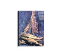 Artopweb EarthArt Total Gloss 80 × 60 cm Tableau brillant à miroir léger, prêt à accrocher, décoration maison, art design italien écologique, Still Life with kipper de Van Gogh Vincent