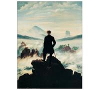Artopweb Friedrich - Der Wanderer Uber dem nebelmeer (Panneaux MDF 60x80 cm)