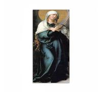 Artopweb MetalArt Materic 100 × 50 cm Tableau matériel 3D effet pinceau robuste prêt à accrocher Eco-Friendly - The seven Mary's pain - Pain as a mother par Albrecht Dürer