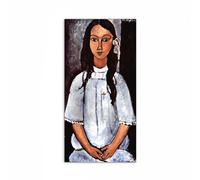 Artopweb MetalArt Materic 100 x 50 cm Tableau matériel 3D effet pinceau robuste prêt à accrocher décoration maison art design italien écologique - Alice di Modigliani Amedeo