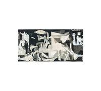 Artopweb MetalArt Materic 50 × 100 cm Tableau matériel 3D effet pinceau robuste prêt à accrocher décoration maison art design italien écologique - Homage to Pablo - Guernica di Art Studio
