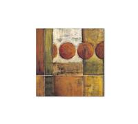 Artopweb MetalArt Materic 50 × 70 cm | Tableau matériel 3D effet brossé, robuste et prêt à accrocher | Décoration maison Art Design Italien Eco-Friendly - Brown abstract 1" par Art Studio