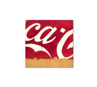 Artopweb MetalArt Materic 50 x 70 cm | Tableau matériel 3D effet brossé, robuste et prêt à accrocher | Décoration de la maison Art Design Italien Eco-Friendly - Homage to Mario - Coke di Art Studio