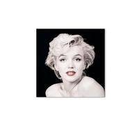 Artopweb MetalArt Materic 50 x 70 cm | Tableau matériel 3D effet brossé, robuste et prêt à accrocher | Décoration de la maison Art Design Italien Eco-Friendly - Homage to Marilyn 22" par Art Studio