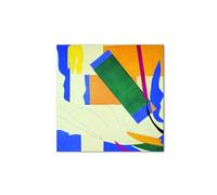 Artopweb MetalArt Materic 58 × 58 cm Tableau matériel 3D effet pinceau robuste prêt à accrocher décoration maison art design italien écologique - Homage to Matisse - Memory Of Oceania