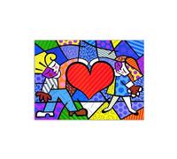 Artopweb MetalArt Materic 58 × 78 cm Tableau matériel 3D effet pinceau robuste prêt à accrocher décoration maison art design italien écologique - Pop heArt Studio