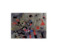 Artopweb MetalArt Materic 58 x 78 cm Tableau matériel 3D effet pinceau robuste prêt à accrocher décoration maison art design italien écologique - Homage to Joan III par Art Studio