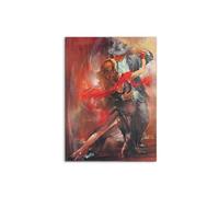 Artopweb MetalArt Materic 78 × 58 cm Tableau matériel 3D effet pinceau robuste prêt à accrocher décoration maison art design italien écologique - Dancers Magic d'Art Studio
