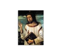 Artopweb MetalArt Materic 80 × 60 cm Tableau matériel 3D effet pinceau robuste prêt à accrocher décoration maison art design italien écologique Christ in thorns di Bellini Giovanni