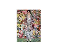 Artopweb MetalArt Materic 80 × 60 cm Tableau matériel 3D effet pinceau robuste prêt à accrocher écologique - Portrait of Frederika Maria Beer de Klimt Gustav
