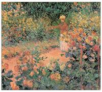 Artopweb Monet - Garden in Giverny (Panneaux MDF 100x89 cm)