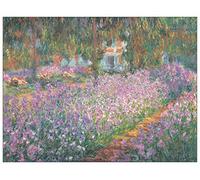 Artopweb TW16936 Monet - Jardin A Giverny Panneaux Décoratifs, Multicolore, 100x75 Cm