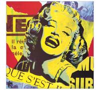 Artopweb TW17425 Raynal - Que s'Est Il Passe Panneaux Décoratifs, Multicolore, 30x30 Cm