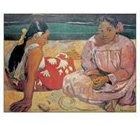 Artopweb TW22150 Gauguin - Tahiti Fammes Panneaux Décoratifs, Multicolore, 80x60 Cm