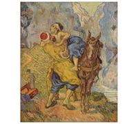 Artopweb Van Gogh - Il BUON samaritano (Panneaux MDF 70x86 cm)
