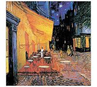 Artopweb Van Gogh - Il Café Detail, EC40164 Panneau Décoratifs, Bois, Multicolore, 30 x 1.8 x 30 cm EC40164