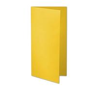 Artoz 1001 DIN long cartes - hochdoppelt - 220 g/m²//2016 d'action//parent Lot de 50 247 - Sonnengelb