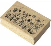 artoz 137606-123 artoz Tampon à motif Pré fleuri 6,0 x 4,0 cm