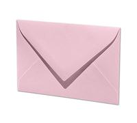 ARTOZ DIN C7 Petites enveloppes - 110 x 75 mm - 100 g/m2 Mini enveloppes pour mariage anniversaire Noël fête carte cadeau - Série 1001 Lot de 50 483 - Fleur de cerisier
