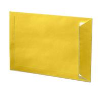 ARTOZ Lot de 10 enveloppes DIN C4 avec fermeture adhésive - non doublées 324 x 229 mm Jaune soleil (jaune) Enveloppes sans fenêtre - Série 1001