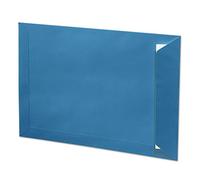 ARTOZ Lot de 100 enveloppes - Format C4 - Avec fermeture adhésive - Non doublées - 324 x 229 mm - Bleu pétrole - Sans fenêtre - Série 1001