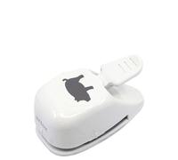 Artoz Perforatrice à papier - Motif cochon porte-bonheur - 31 mm - Pour la fabrication de cartes de Noël, invitations, mariages, baptêmes, salutations d'amour et bien plus encore