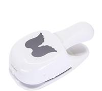 Artoz perforatrice à papier - perforatrice à cartes, motif : ailes d'ange, 45 mm, pour le bricolage, pour les bons, anniversaires, Noël, invitations, mariages, baptêmes et bien plus encore