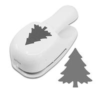 ARTOZ Perforatrice en forme de sapin de Noël, 5 cm, perforatrice à motif de sapin de Noël, pour invitations, cartes de menu et décoration, convient de 140 g/m² à 250 g/m²