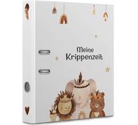 artpin Classeur à collectionner « Ma période de crèche, ma période de maternelle » - Souvenirs de rentrée scolaire - Pour enfants - Cadeau - Pour crèche et école - Pour 350 feuilles - Style bohème (O6