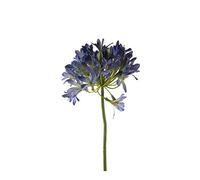 artplants.de Agapanthe ORNIL en Plastique, Bleu, 90cm - Fausse Fleur/Agapanthe Artificielle