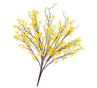artplants.de Branche de forsythia Artificielle avec 5 tiges, Jaune, 60cm - Fleurs Jaunes - Fleurs artificielles