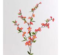 artplants.de Branche décorative de Cerisier en Fleurs, 39 Feuilles, 42 Fleurs, Rose, 65cm - Branche Artificielle - Cerisier Artificiel
