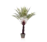 artplants.de Fausse fougère arborescente CAMASO en Pot décoratif, 105cm - Arbre Artificiel/Faux Palmier