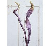 artplants.de Feuilles d'Aloe aristata EMILIUS, Violet-Vert, 95cm - Feuilles d'Aloe Vera en Plastique