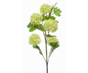 artplants.de Fleur de Boule de Neige Artificielle Fonte, Vert Clair, 75cm