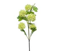 artplants.de Fleur de Boule de Neige Artificielle Fonte, Vert Clair, 75cm - Fleur Plastique/Fleur Artificielle