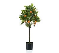 artplants.de Oranger Artificiel BIMENES avec Fruits, 75cm - Arbre Artificiel/Faux oranger