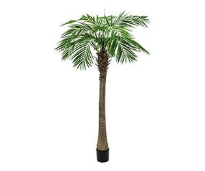 artplants.de Palmier Phoenix Artificiel, 10 Feuilles de Palmier, 210cm - cocotier Artificiel - Palmier décoratif