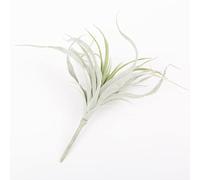 artplants.de Tillandsia Artificielle Stricta, Vert-Gris, 25cm, Ø20cm | en Plastique Adele sur Piquet - Plante grasse Artificielle/Plante succulente Artificielle